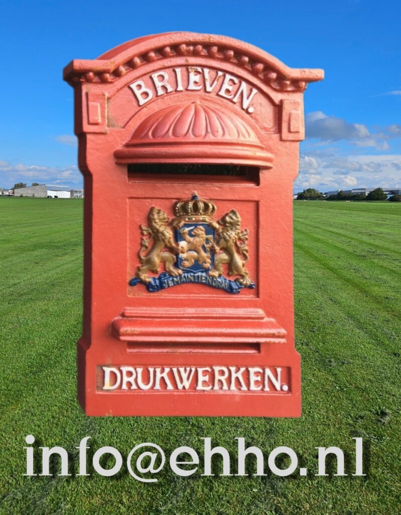 Nieuwe Info mailbox vliegveld