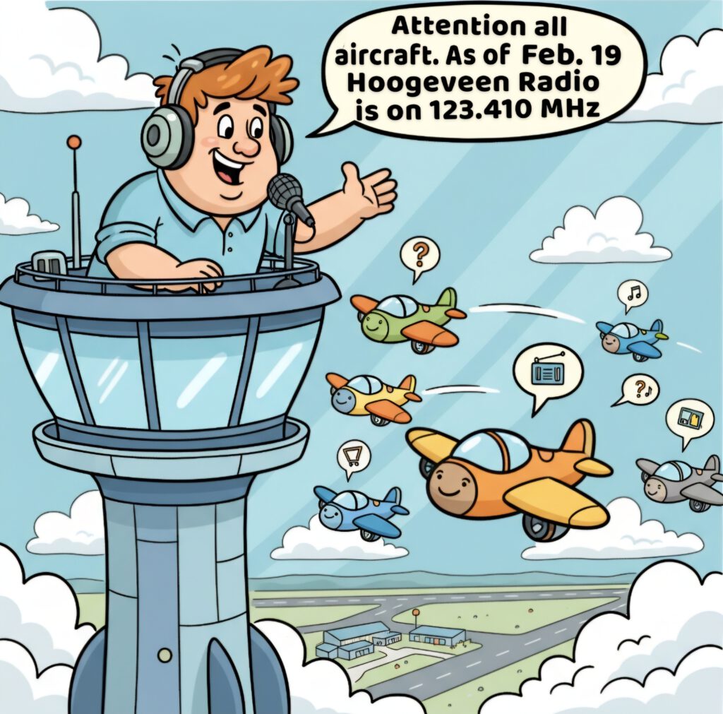 “Frequency change approved”